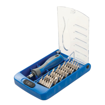Silverline Precision Screwdriver Bit Set 37pce - 37pce - Code 369294