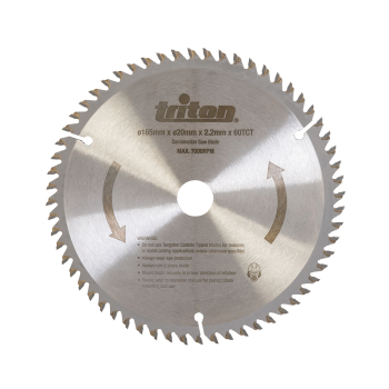 Triton Plunge Track Saw Blade 60T - TTS60T Blade 60T - Code 372474