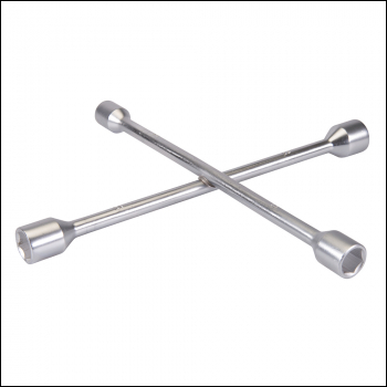Silverline Cross Wrench - 17, 19, 21 & 23mm - Code 380629
