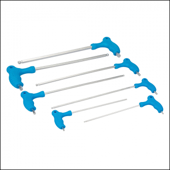 Silverline Hex Key Long Length Set 7pce - 2.5 - 10mm - Code 380799