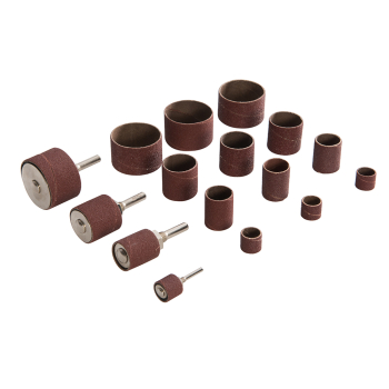 Silverline Drum Sanding Kit 20pce - 13, 19, 25, 38mm Dia - Code 381141