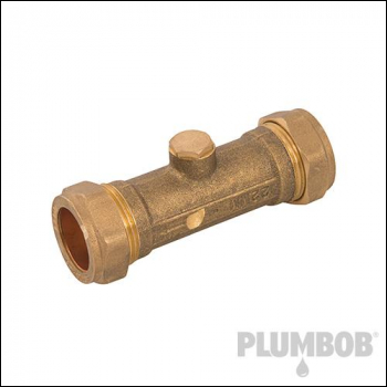 Plumbob Double Check Valve - 15mm - Code 383553
