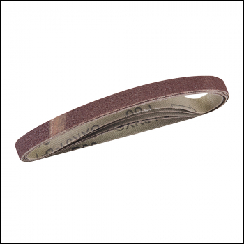 Silverline Sanding Belts 10 x 330mm 5pk - 80 Grit - Code 386171