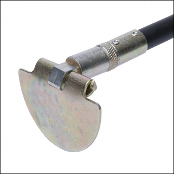 Silverline Lock Rod Drain Rod Drop Scraper Head - Drop Scraper Head 100mm - Code 386272