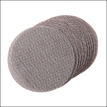 Triton Hook & Loop Mesh Sanding Disc 125mm 10pk - 100 Grit - Code 388109