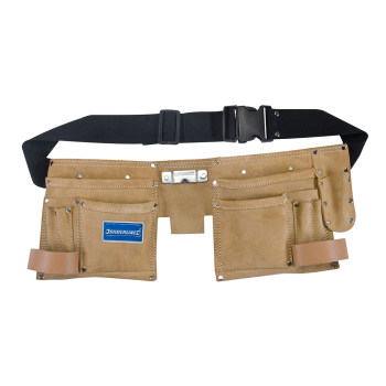 Silverline Double Pouch Tool Belt 11 Pocket - 300 x 200mm - Code 395015