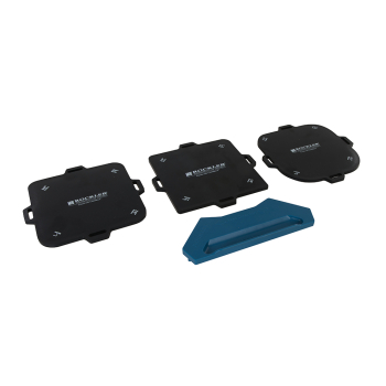 Rockler Corner Radius Routing Templates 4pce - 1/8 - 1' Radii - Code 405985