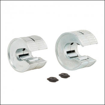 Dickie Dyer Rotary Copper Pipe Cutter Set 4pce - 4pce Set 15 & 22mm - Code 411466