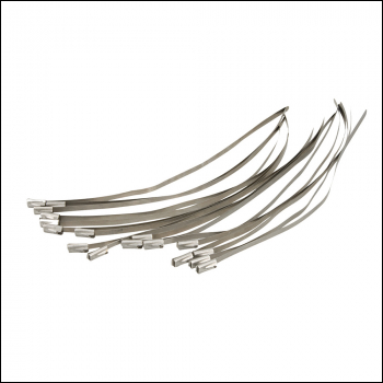 Fixman Roller Ball Ties 50pce - 200mm - Code 421226
