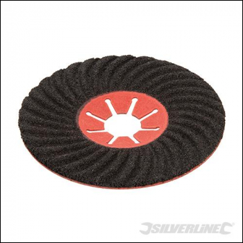 Silverline Semi Flexible Fibre Disc - 125mm 60 Grit - Code 424365