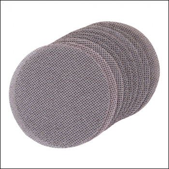 Triton Hook & Loop Mesh Sanding Disc 150mm 10pk - 240 Grit - Code 424894