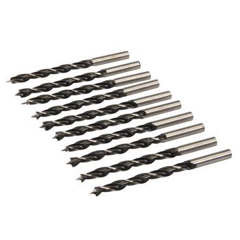 Silverline Lip & Spur Drill Bits 10pk - 6mm - Code 425714
