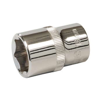 Silverline Socket 1/2 inch  Drive 6pt Metric - 18mm - Code 425716