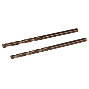 Silverline Cobalt Drill Bits 2pk