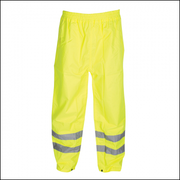Silverline Hi-Vis Over Trousers Class 1 - XL 91cm (36 inch ) - Code 427566