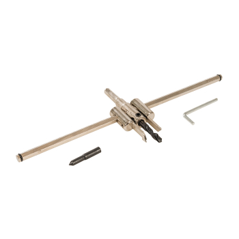 Silverline Adjustable Hole Cutter - 40 - 300mm - Code 427644
