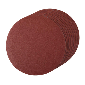 Silverline Hook & Loop Discs 180mm 10pk - 180mm 120 Grit - Code 427660