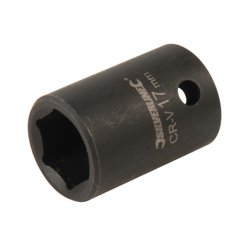 Silverline Impact Socket 1/2 inch  Drive 6pt Metric