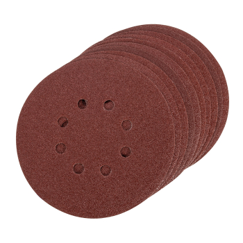 Triton Hook & Loop Sanding Disc 10pk - 150mm 80 Grit - Code 453907