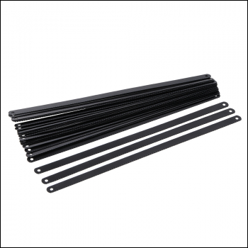 Silverline Carbon Steel Hacksaw Blade 24pk - 300mm 24tpi - Code 456789