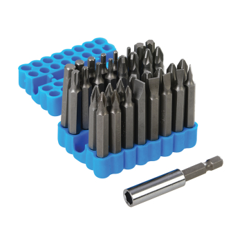 Silverline Screwdriver Bit Set 33pce - 50mm - Code 456967