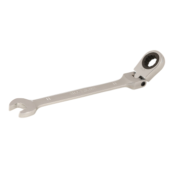 Silverline Flexible Head Ratchet Spanner - 11mm - Code 457016