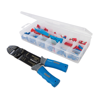 Silverline Crimping Tool Set 271pce - 220mm - Code 457054