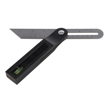 Silverline Sliding T-Bevel with Spirit Level - 200mm - Code 460000
