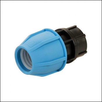 Plumbob MDPE Female Adaptor - 32mm x 1'' - Code 461049
