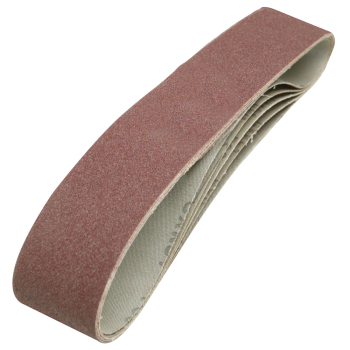 Silverline Sanding Belts 50 x 686mm 5pk - 80 Grit - Code 463484