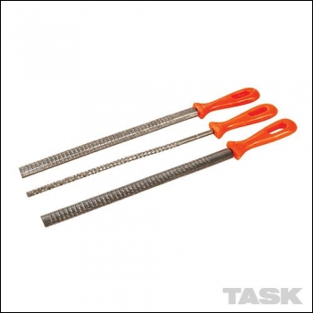 Task Wood Rasp Set 3pce - 200mm - Code 467561