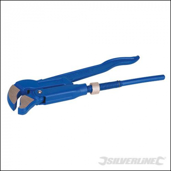 Silverline Adjustable Swedish Pattern Pipe Wrench - Length 425mm ? Jaw 38mm (1.5 inch ) - Code 467612