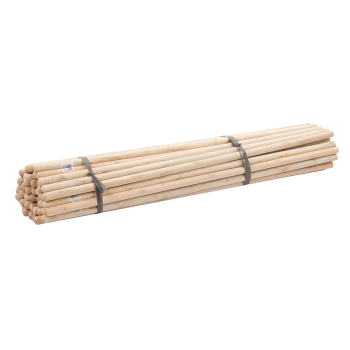 Silverline Broom Handles - 4' x 1-1/8 inch  Dia 50pce - Code 479573
