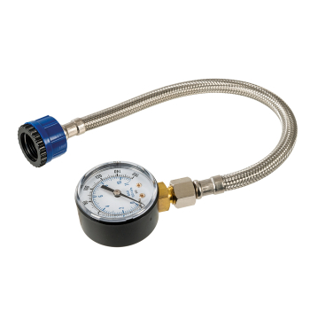 Silverline Mains Water Pressure Test Gauge - 0-11bar (0-160psi) - Code 482913