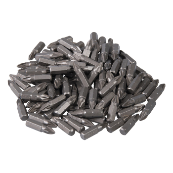 Silverline Pozidriv Cr-V Screwdriver Bits 100pk - PZ2 - Code 486934