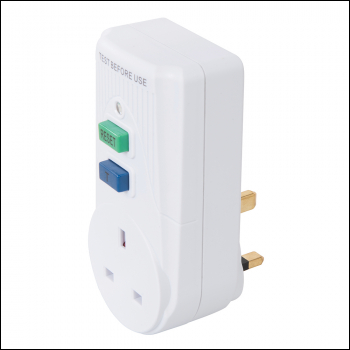 Powermaster Plug-in Active RCD 13A UK - 230V - Code 488700