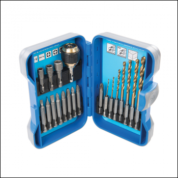 Silverline Quick Change Drilling & Driving Set 20pce - 1 - 8mm - Code 490828