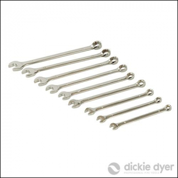 Dickie Dyer Extra Reach Combination Spanner Set 9pce - 6 - 14mm - Code 491447