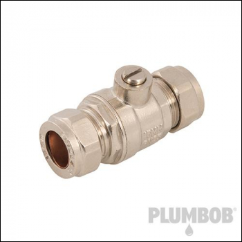 Plumbob Full Bore Isolating Valve - 22mm - Code 495657