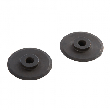 Silverline Quick Release Tube Cutter Replacement Wheels 2pk - Replacement Wheels 6 x 30mm 2pk - Code 495750
