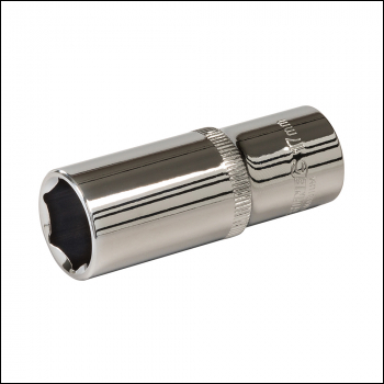 Silverline Deep Socket 3/8 inch  Drive 6pt Metric - 17mm - Code 496285