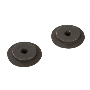Dickie Dyer Spare Cutter Wheels for Rotary Pipe Cutters 2pk - Spare Wheels 15 & 22mm - Code 496476