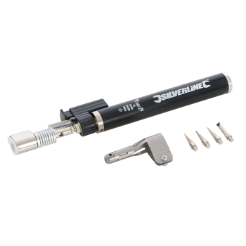 Silverline Gas Soldering Iron - 195mm - Code 497837