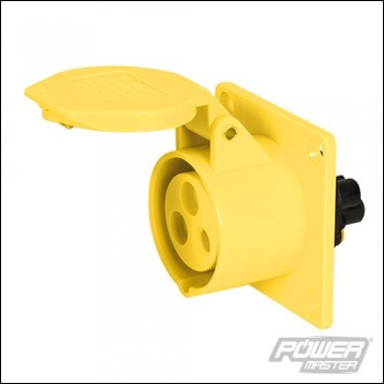PowerMaster 16A Panel Socket - 400V 5 Pin - Code 499648