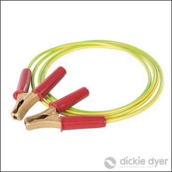 Dickie Dyer Continuity Bond & Crocodile Clips - 2.5m / 30mm - 90.009 - Code 504188
