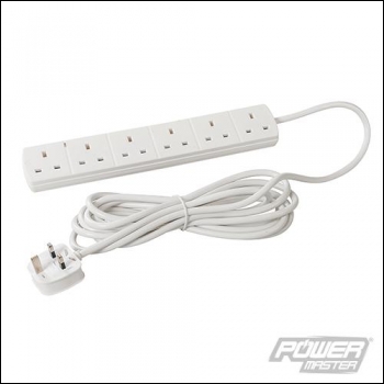 PowerMaster Extension Lead with Neon Indicator 230V - 2-Gang 5m - Code 504618