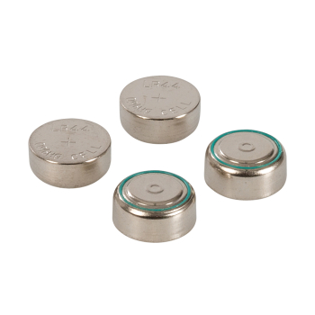 Powermaster Alkaline Button Cell Battery LR44 4pk - 4pk - Code 511250