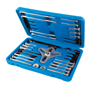 Silverline Harmonic Balancer Puller Set 50pce - 40 - 93mm - Code 515011