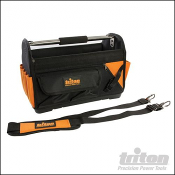 Triton Tool Bag Open Tote Hard Base - 400 x 190 x 280mm - Code 529073