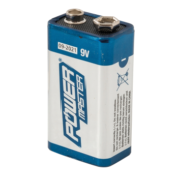 Powermaster 9V Super Alkaline Battery 6LR61 - Single - Code 531078